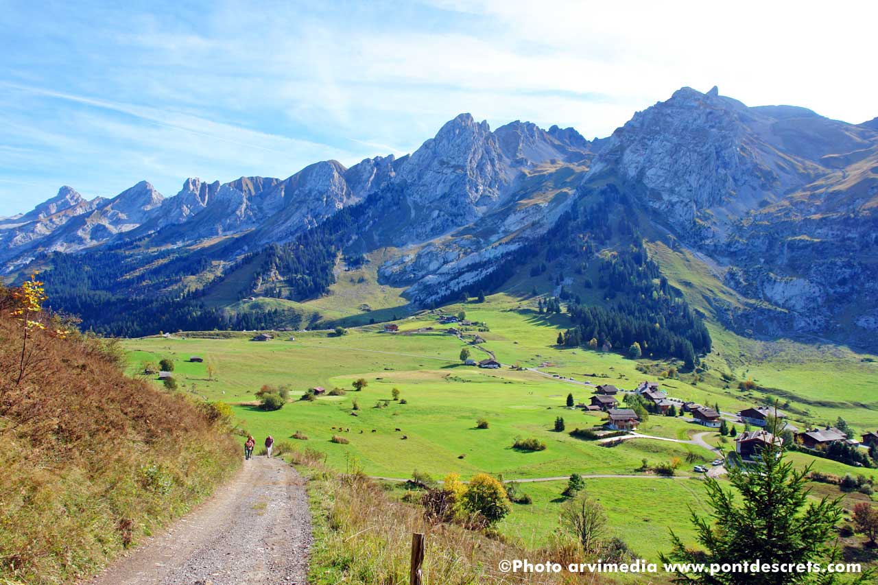 Station de ski La Clusaz Haute Savoie Alpes France